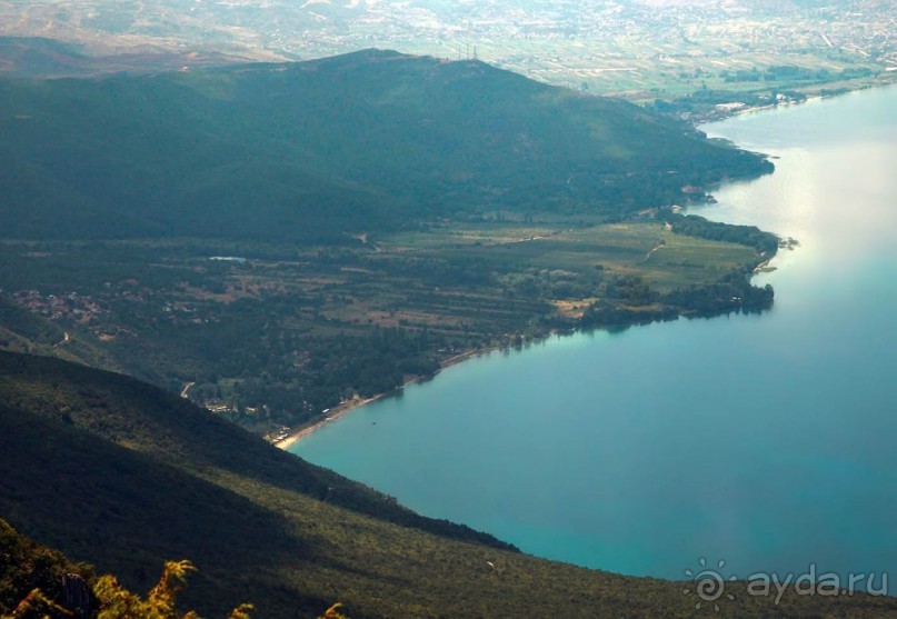 На берегу Охридского озера