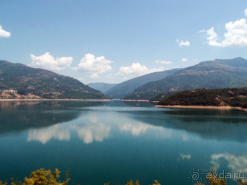 На берегу Охридского озера