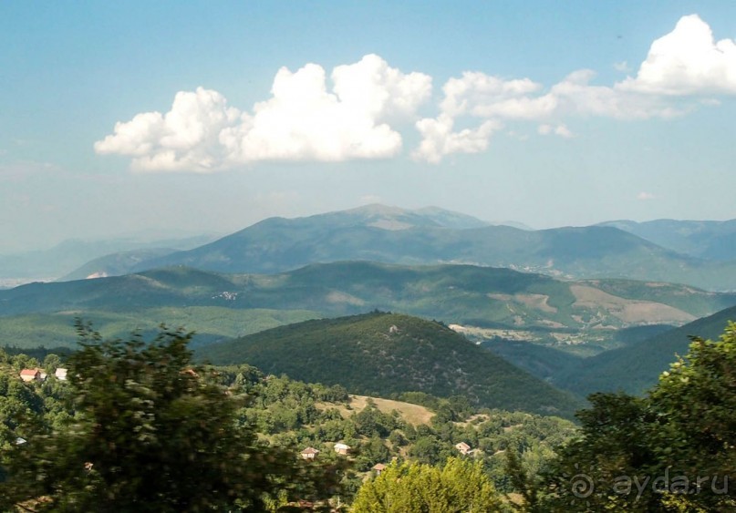 На берегу Охридского озера