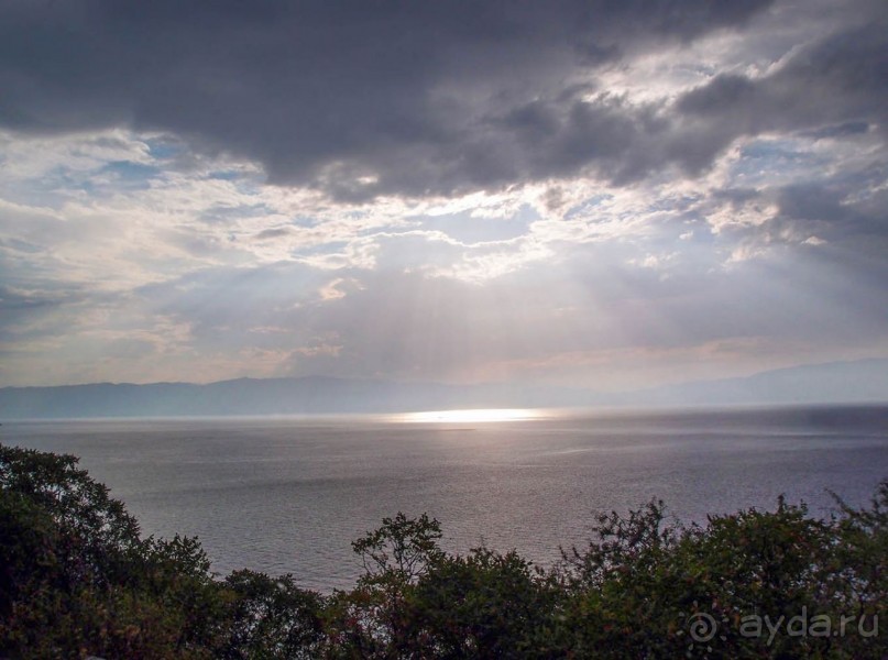 На берегу Охридского озера