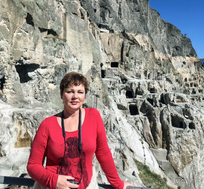 Пещерный город «в разрезе». Вардзиа