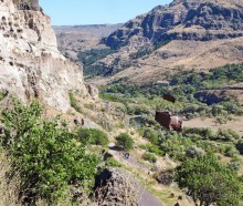 Пещерный город «в разрезе». Вардзиа