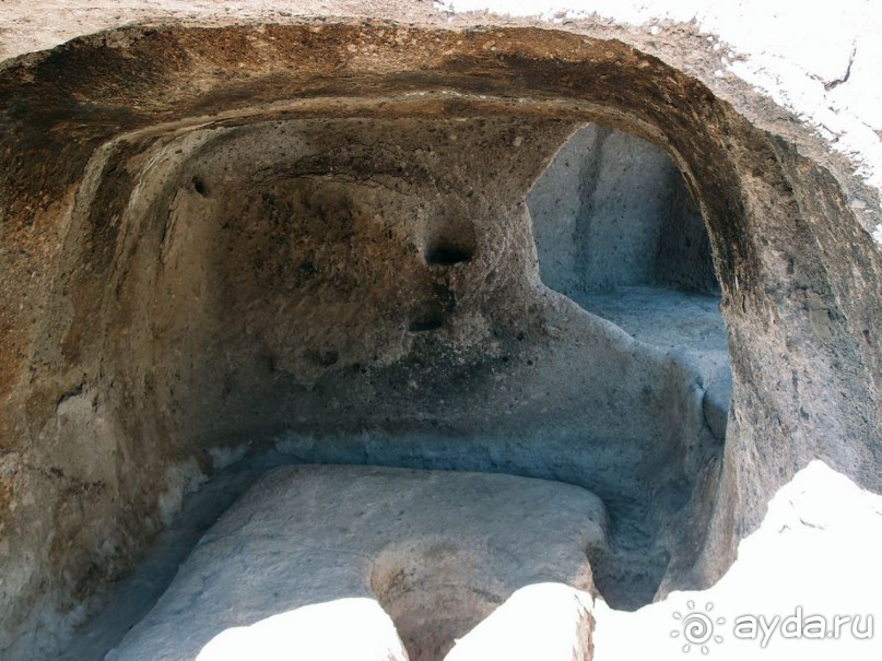 Пещерный город «в разрезе». Вардзиа