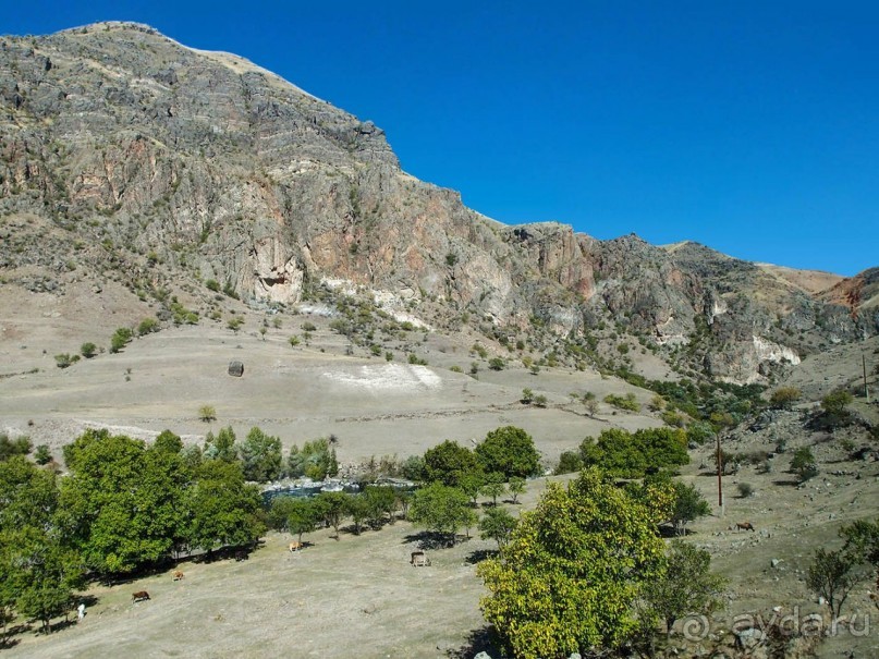 Пещерный город «в разрезе». Вардзиа