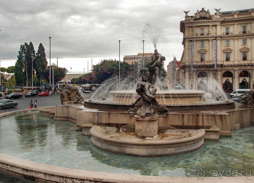 От фонтана до меридиана