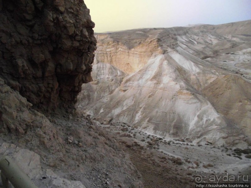 Масада. Восход с высоты птичьего полёта