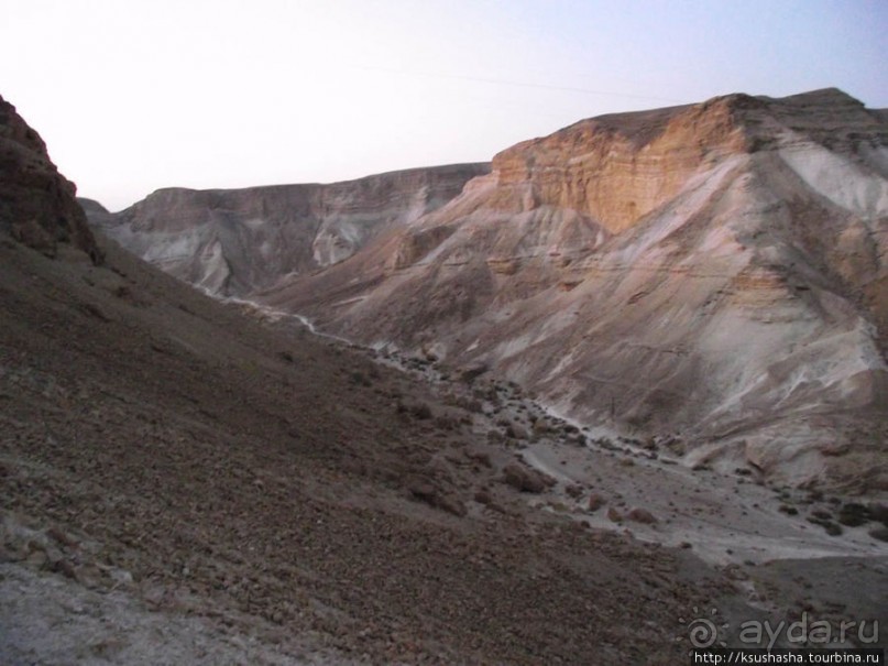 Масада. Восход с высоты птичьего полёта