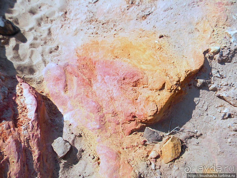 Цветные пески Эйн-Яав