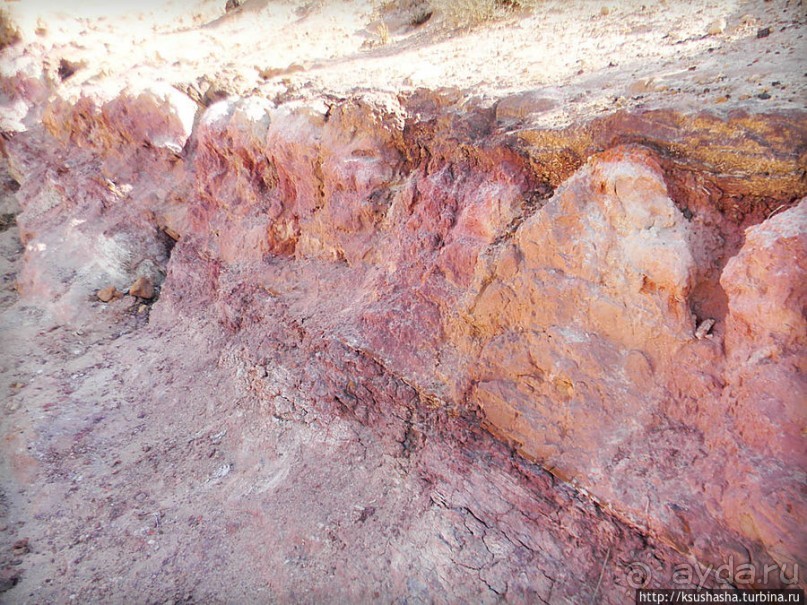 Цветные пески Эйн-Яав