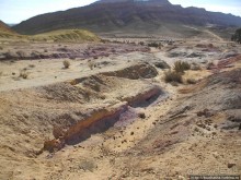 Цветные пески Эйн-Яав