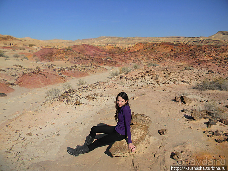 Цветные пески Эйн-Яав
