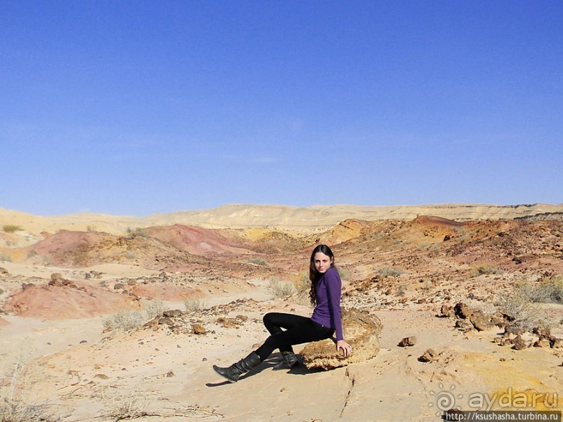 Цветные пески Эйн-Яав