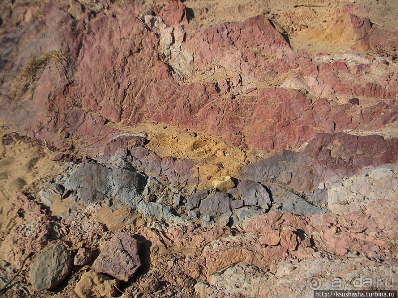 Цветные пески Эйн-Яав