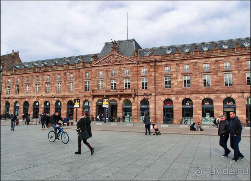 В центре Страсбурга