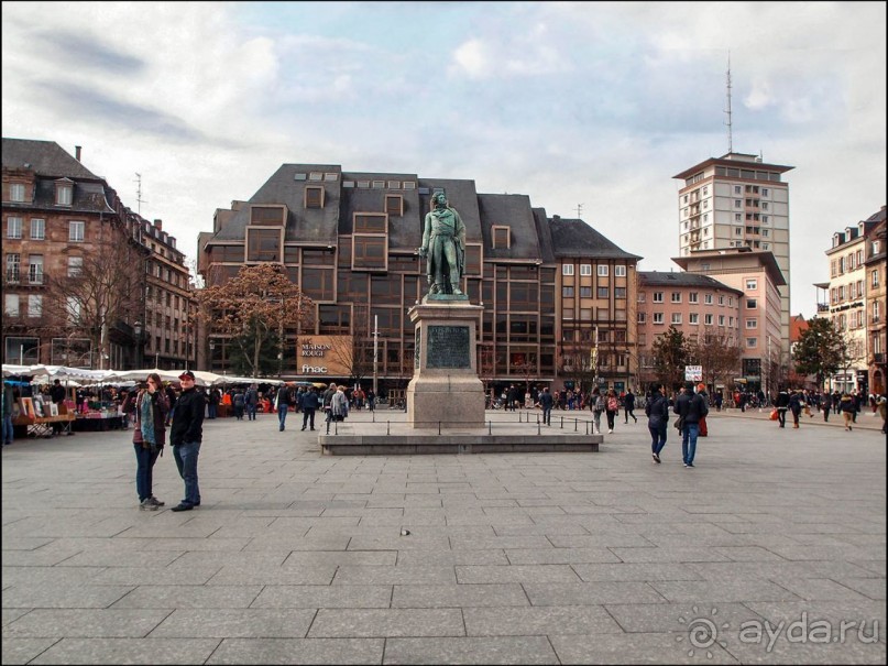 В центре Страсбурга