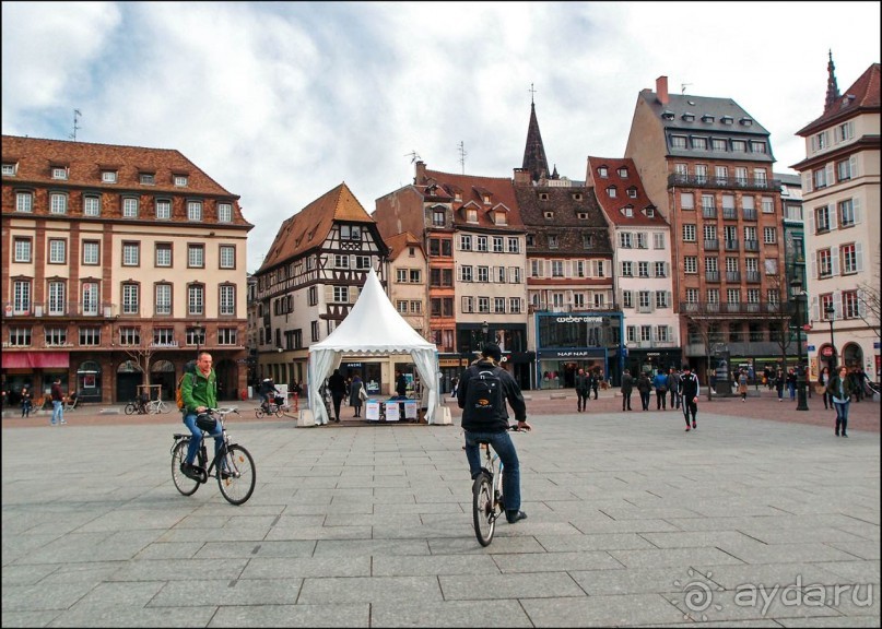 В центре Страсбурга