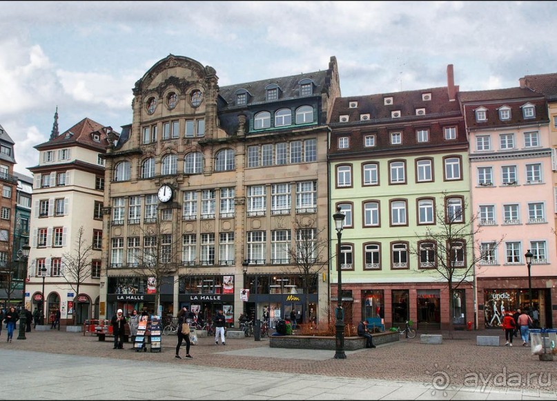 В центре Страсбурга
