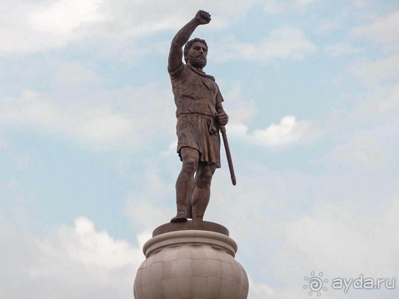 Скульптурное скопище Скопья