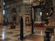 Ватикан. Серый день, белый мрамор Пьеты