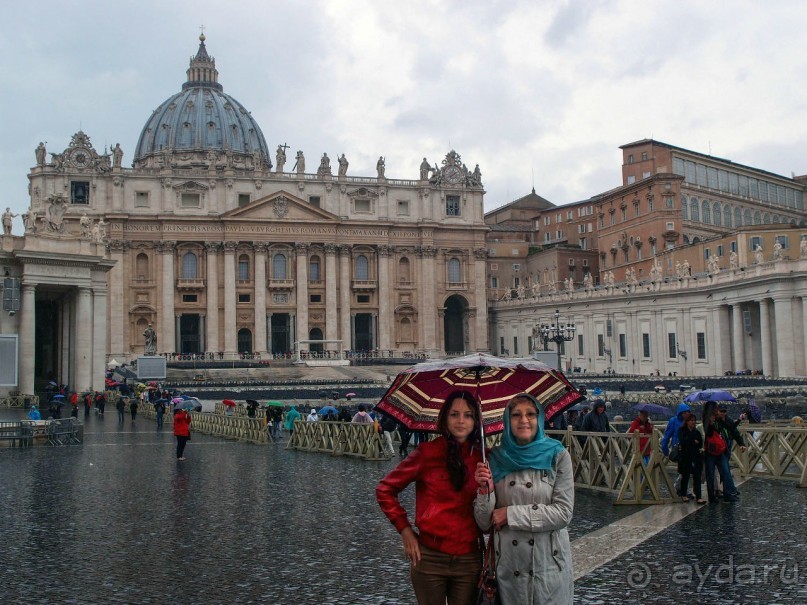 Ватикан. Серый день, белый мрамор Пьеты