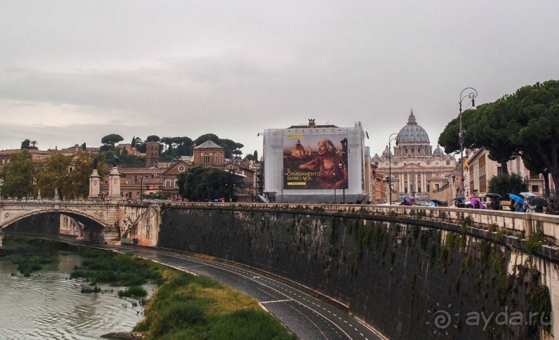 Ватикан. Серый день, белый мрамор Пьеты