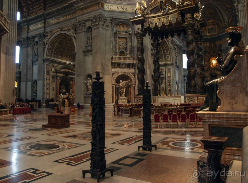 Ватикан. Серый день, белый мрамор Пьеты