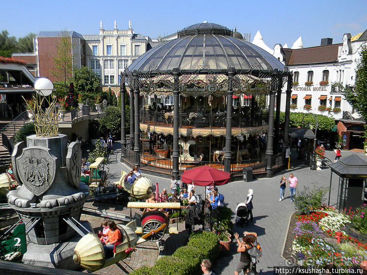 Аттракционы лучшего парка в Германии