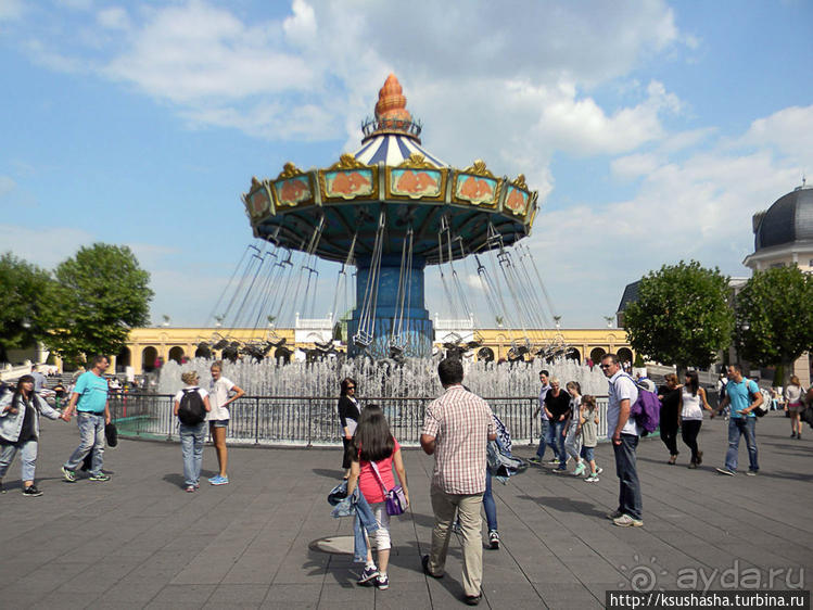 Аттракционы лучшего парка в Германии