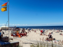 Юрмала. На морском берегу