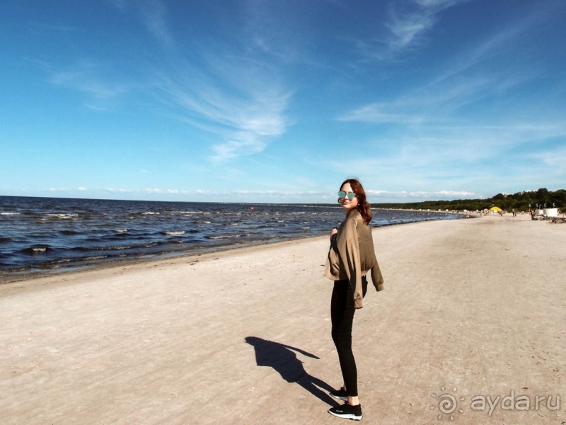 Юрмала. На морском берегу