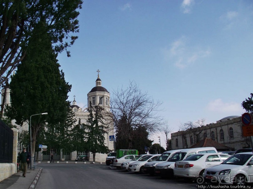Туристический автобус в Иерусалиме