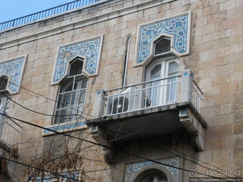 Туристический автобус в Иерусалиме