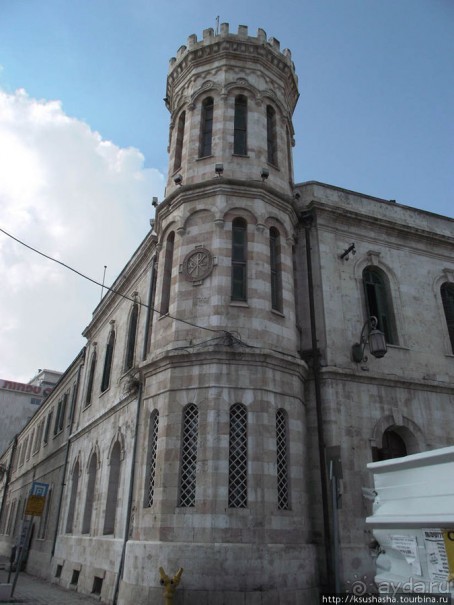 Туристический автобус в Иерусалиме