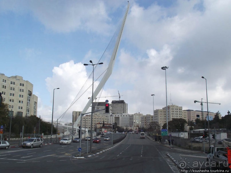 Туристический автобус в Иерусалиме