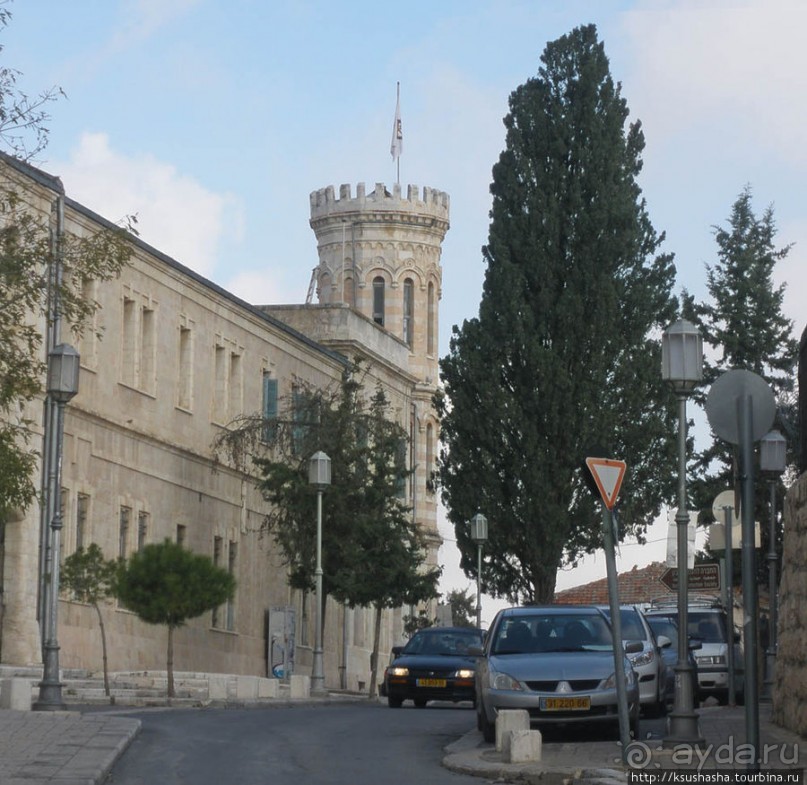 Туристический автобус в Иерусалиме