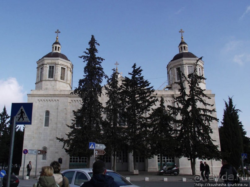 Туристический автобус в Иерусалиме