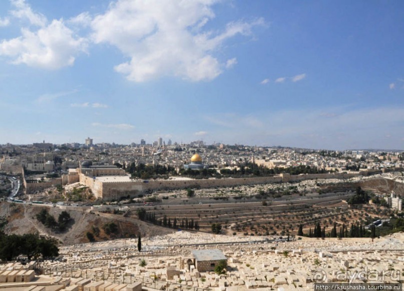 Туристический автобус в Иерусалиме