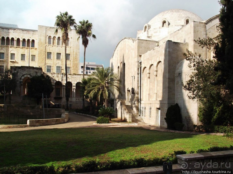 Туристический автобус в Иерусалиме