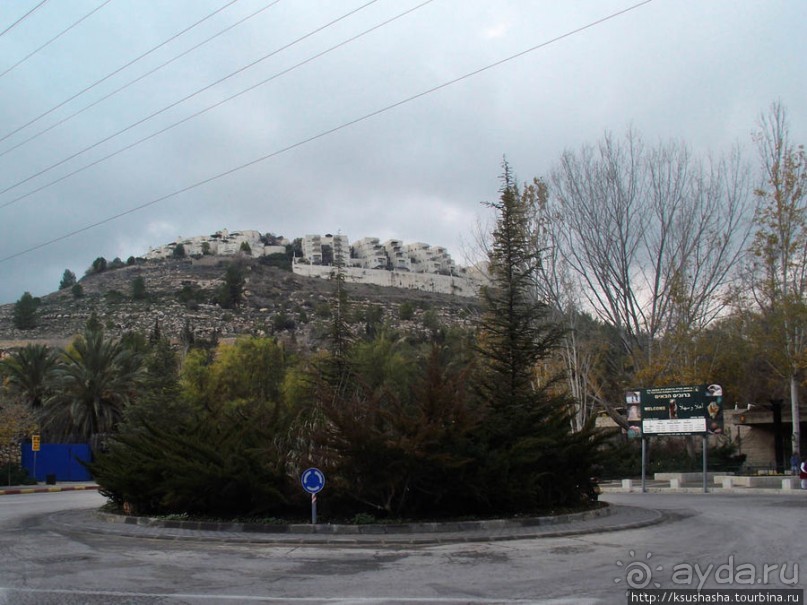 Туристический автобус в Иерусалиме