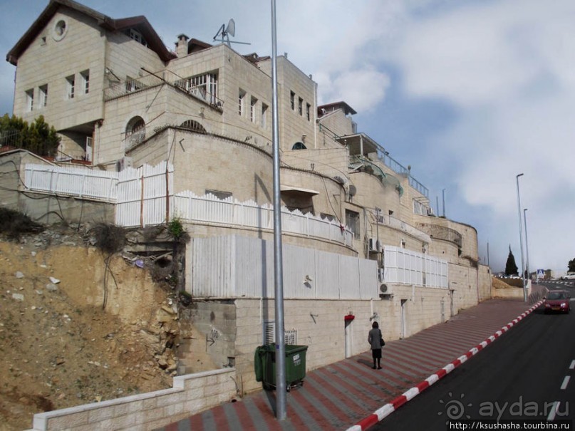 Туристический автобус в Иерусалиме