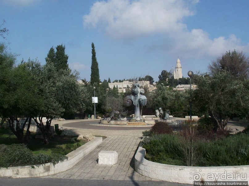 Туристический автобус в Иерусалиме