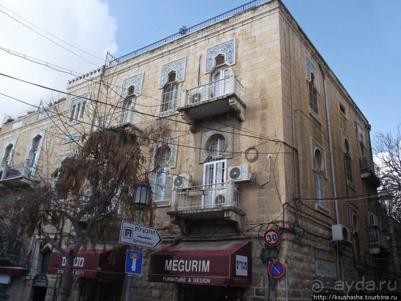 Туристический автобус в Иерусалиме