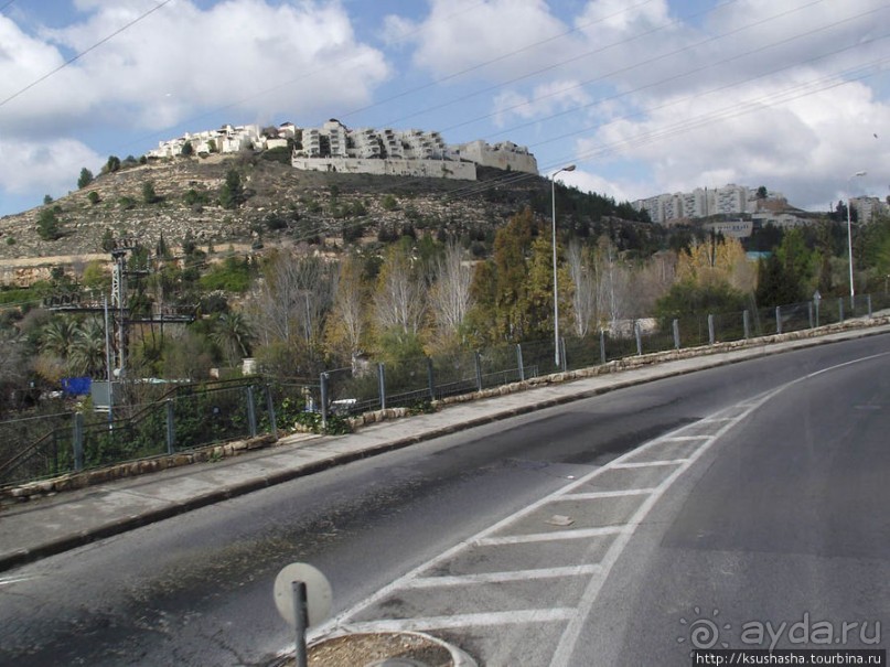 Туристический автобус в Иерусалиме