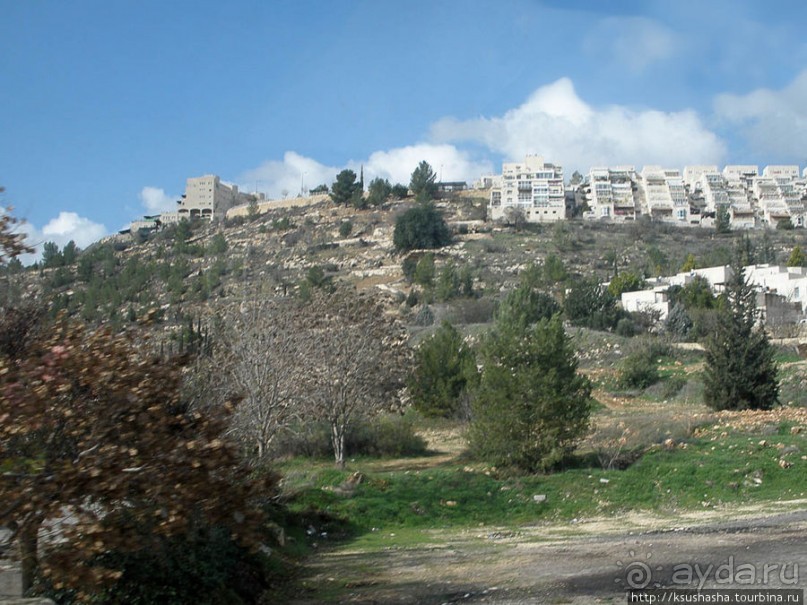 Туристический автобус в Иерусалиме