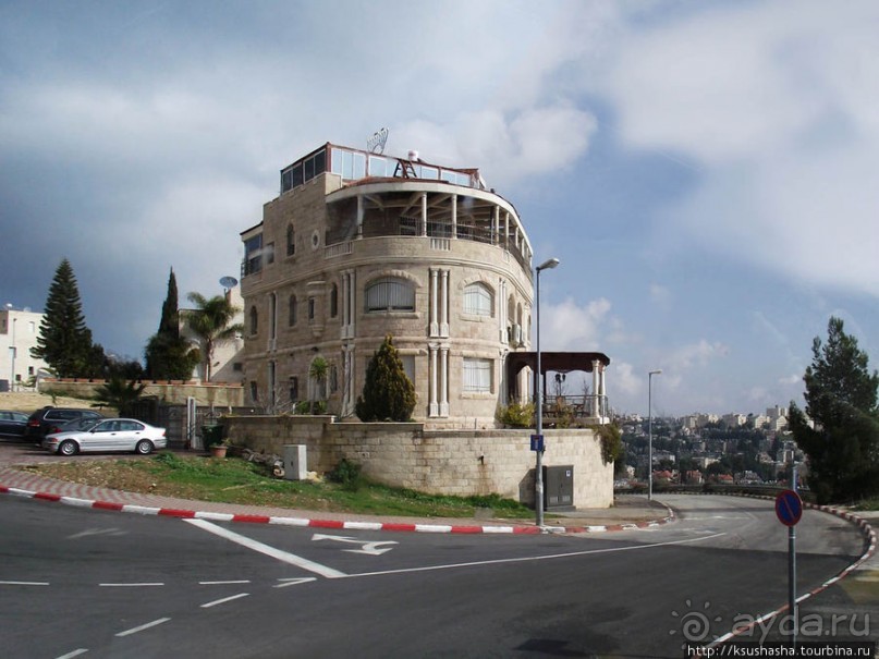 Туристический автобус в Иерусалиме