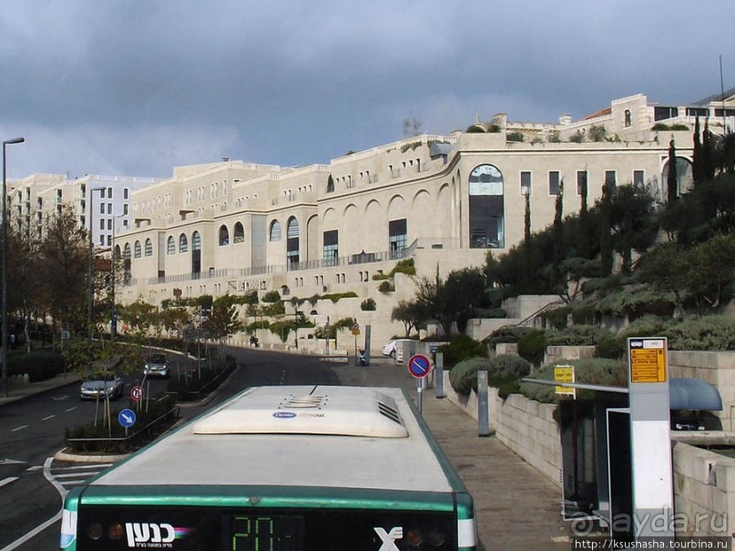 Туристический автобус в Иерусалиме