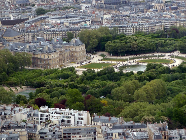 Башня Монпарнас...и весь Париж у ваших ног