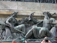 Над виноградниками Рюдесхайма