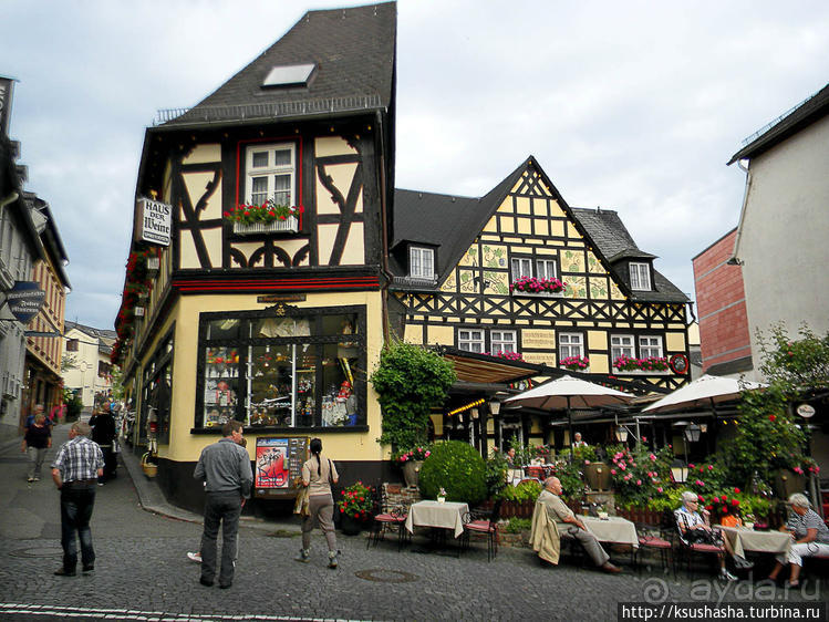 Над виноградниками Рюдесхайма