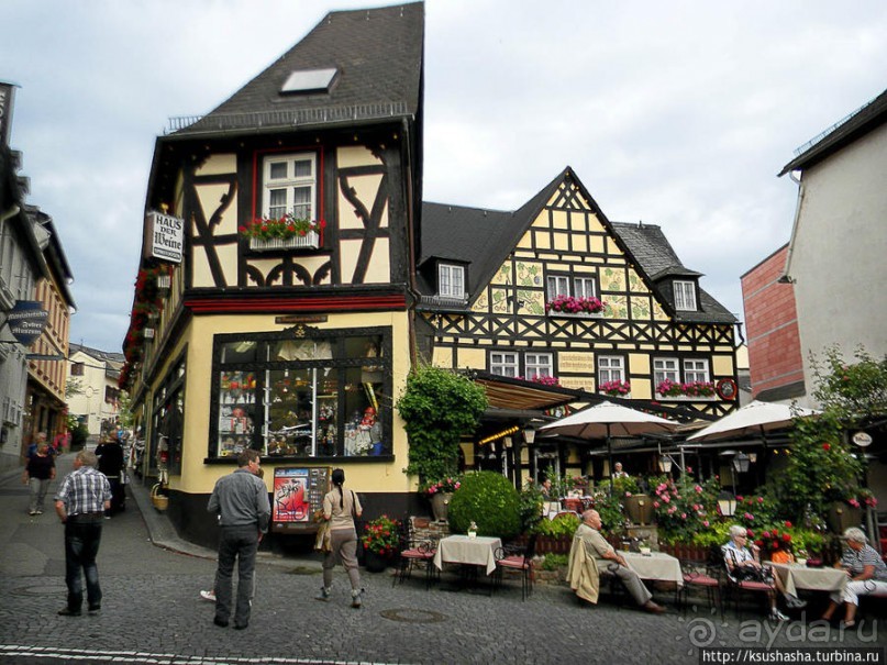 Над виноградниками Рюдесхайма